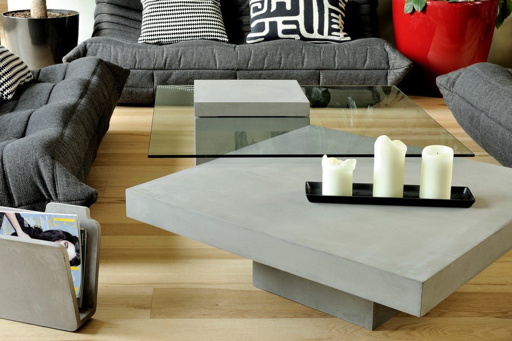 Stylish Doc Magazine Rack by Lyon Beton - Modern Home & Office Organizer for Books, Newspapers & Magazines - Perfect for Living Rooms, Waiting Areas & Workspaces