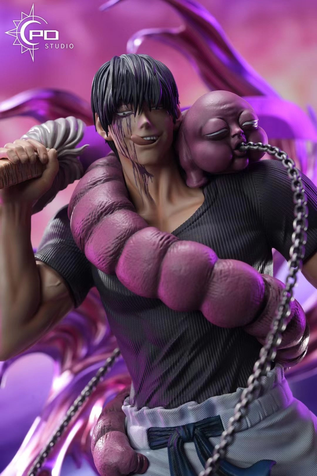 PD Studio Fushiguro Toji Anime Figure - Collectible Action Figure for Jujutsu Kaisen Fans | Perfect for Display, Cosplay, and Gift Giving
