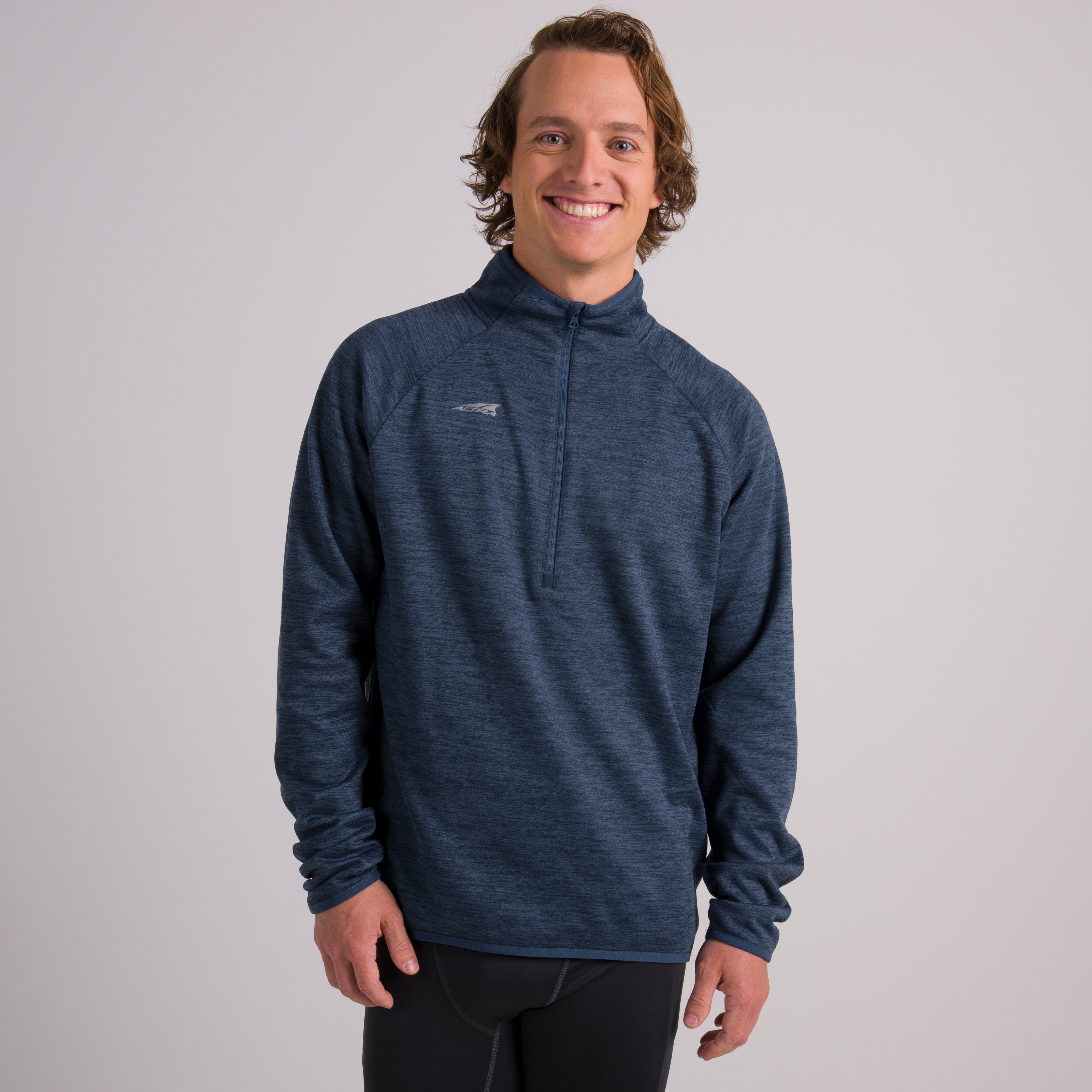 Men's 1/2 Zip Pullover Sweater - Lightweight Fleece Jacket for Casual Wear & Outdoor Activities | Perfect for Fall, Winter & Layering
