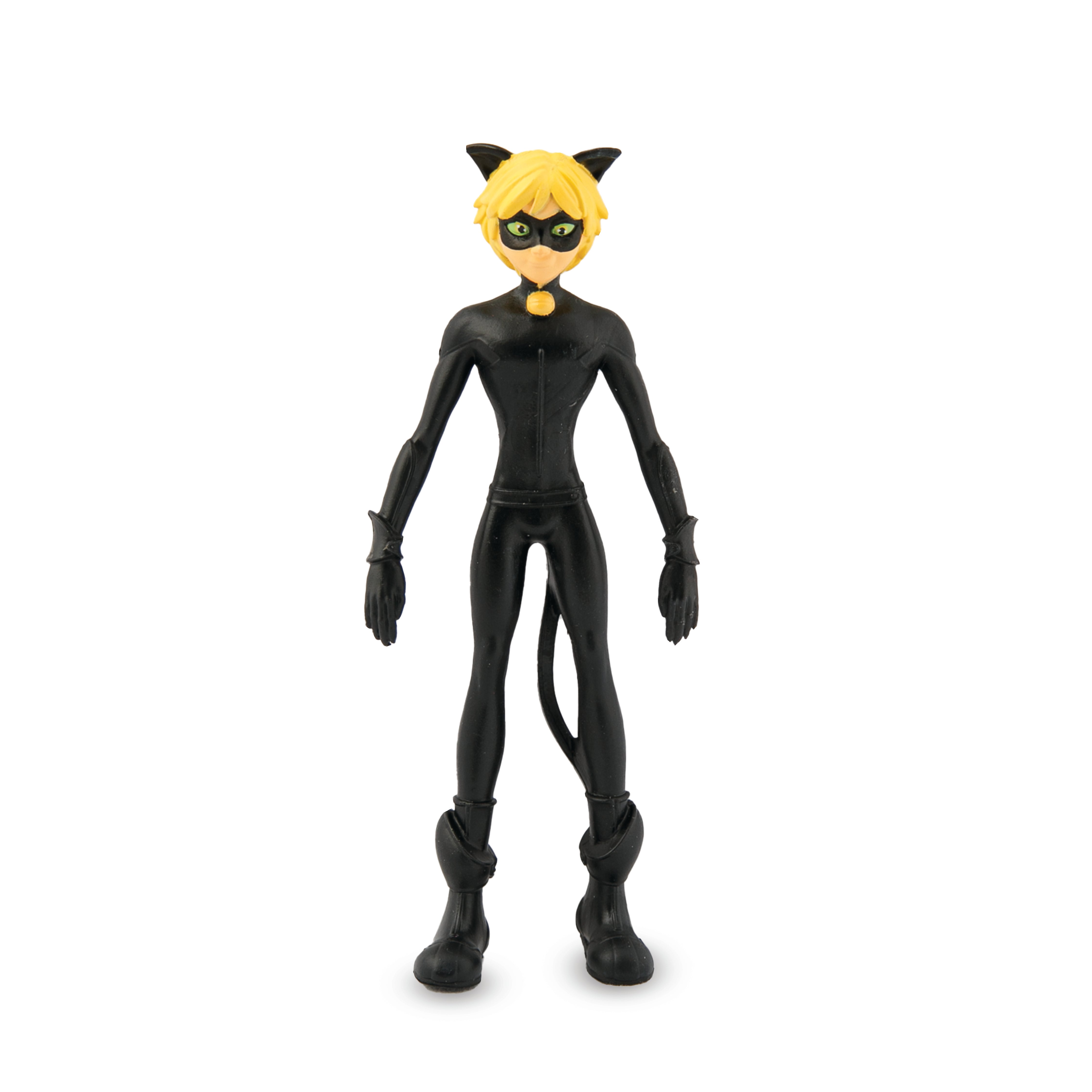 BEND EMS Miraculous Cat Noir Flexible Action Figure - Collectible Toy for Kids & Fans - Perfect for Play, Display & Gifts