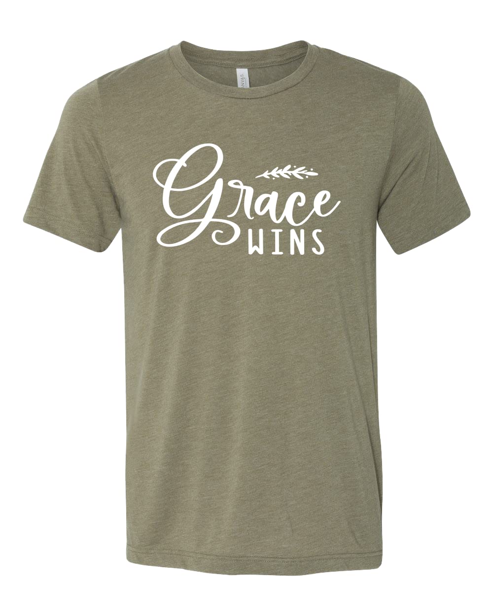 Grace Wins Christian Faith T-Shirt - Religious Apparel with Faith, Hope & Love Design - Jesus Lover Church Tee for Worship & Daily Inspiration