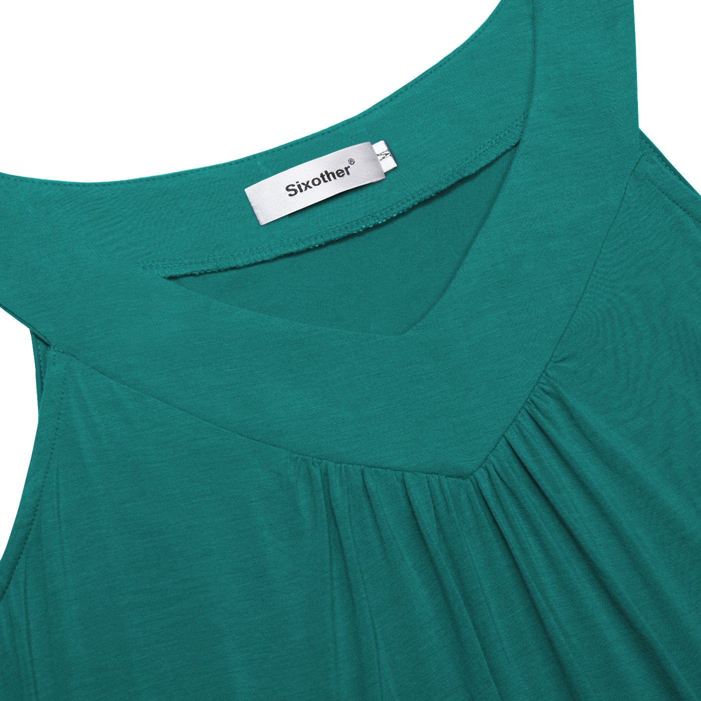 Women's V-Neck Cami Tank Tops - Soft Flowy Tunic Tops for Summer | Casual Wear, Beach Cover-Up & Layering Essential