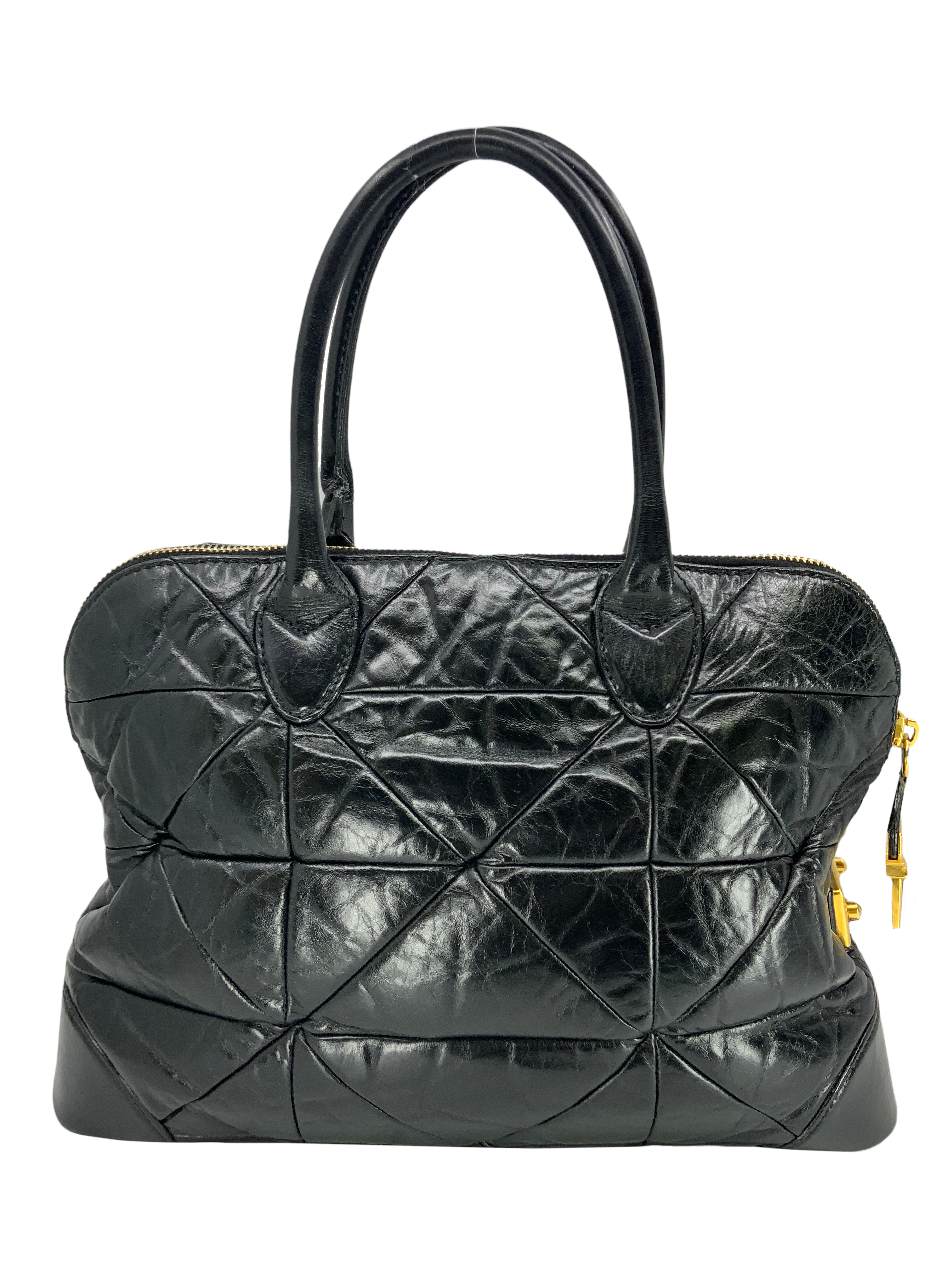 Marc Jacobs Quilted Leather Large Tote Bag for Women - Stylish Designer Handbag with Spacious Interior - Perfect for Work, Travel & Everyday Use
