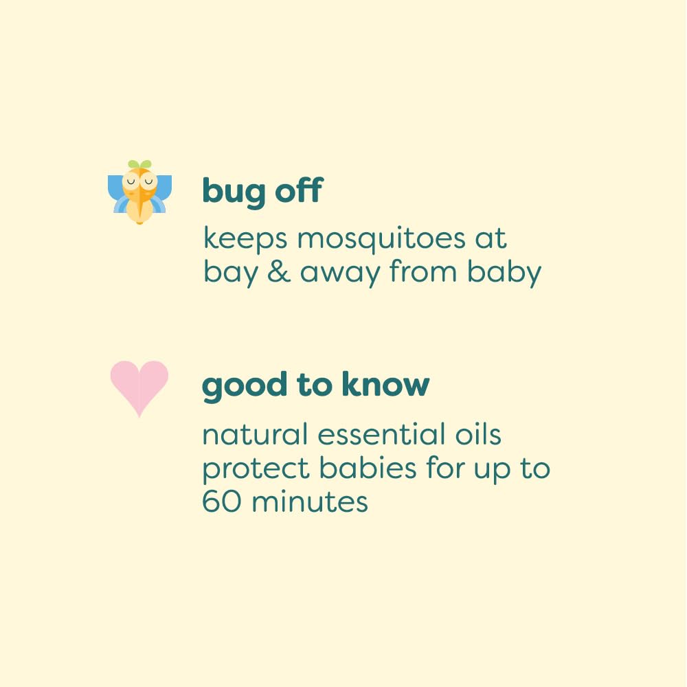 Babyganics Natural Mosquito Repellent Lotion with Plant-Based Essential Oils | Non-Greasy Formula | 4oz Bottle | Safe for Kids & Outdoor Activities