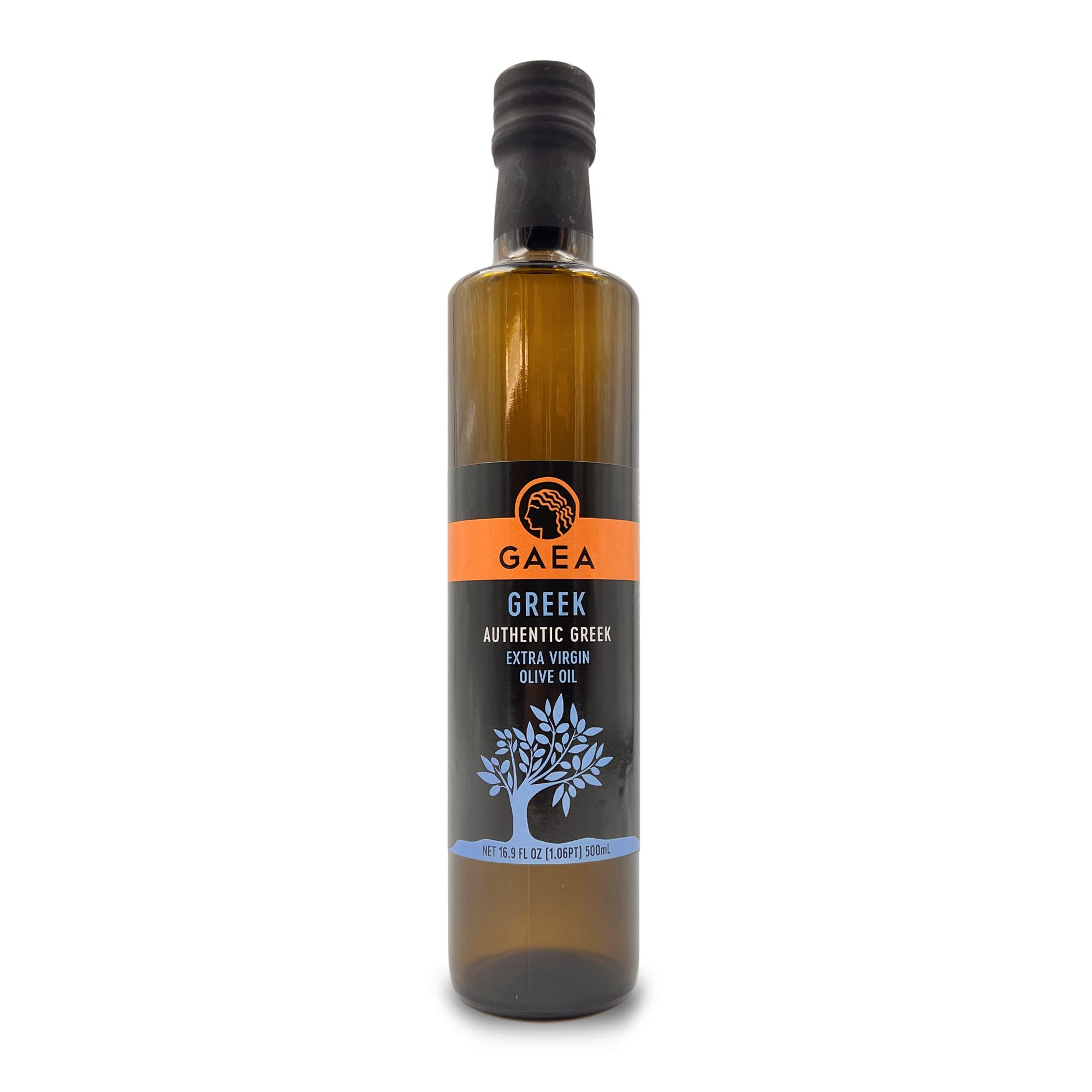 Premium Gaea North America Extra Virgin Olive Oil - 17 fl oz (Pack of 6) | Cold-Pressed, Unfiltered, Rich Flavor | Perfect for Cooking, Salad Dressing & Healthy Recipes