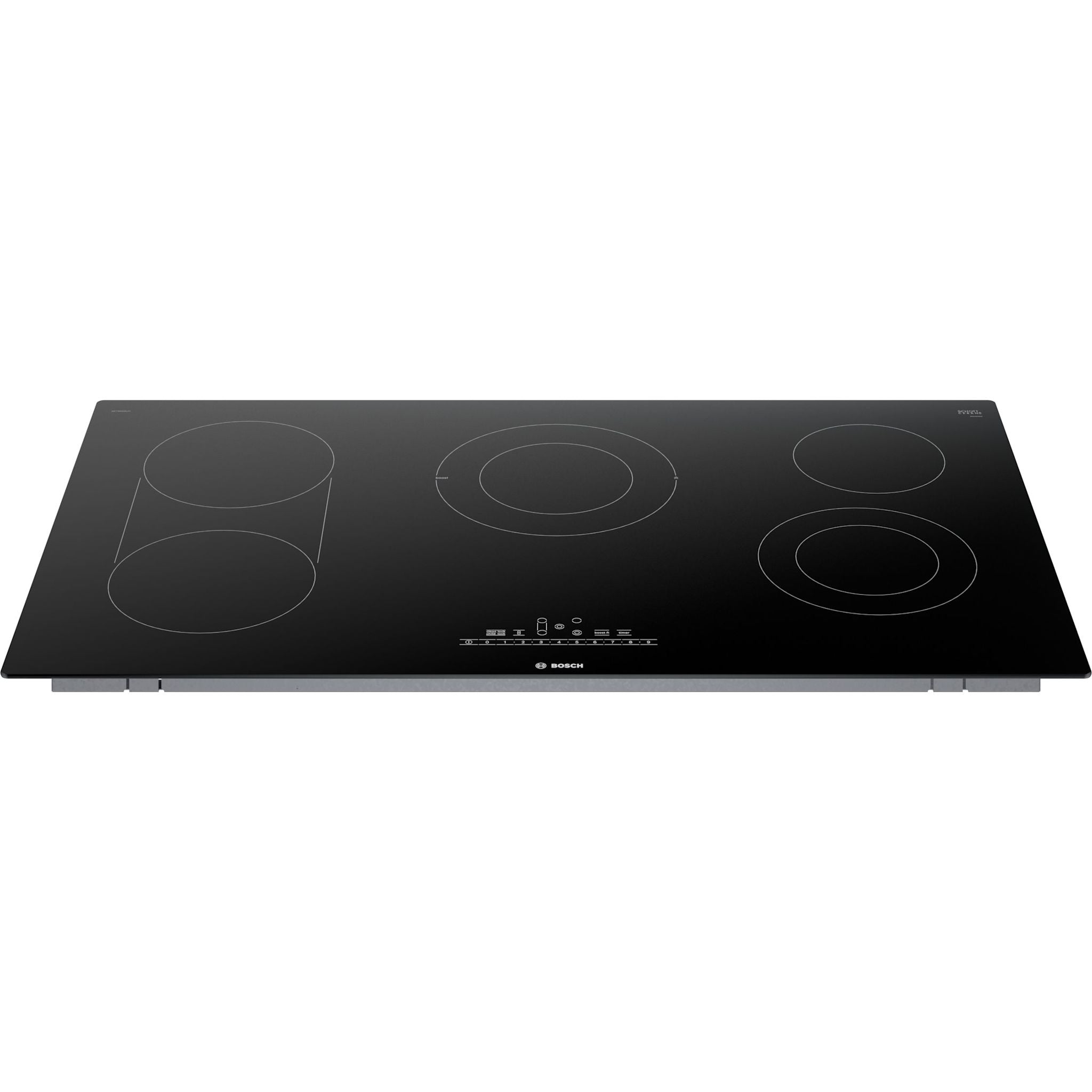 Bosch 36-Inch Black Gas Cooktop - NET8669UC - Professional 5-Burner Stove with Powerful 18K BTU Burner for Home Kitchen Cooking, Grilling & Entertaining