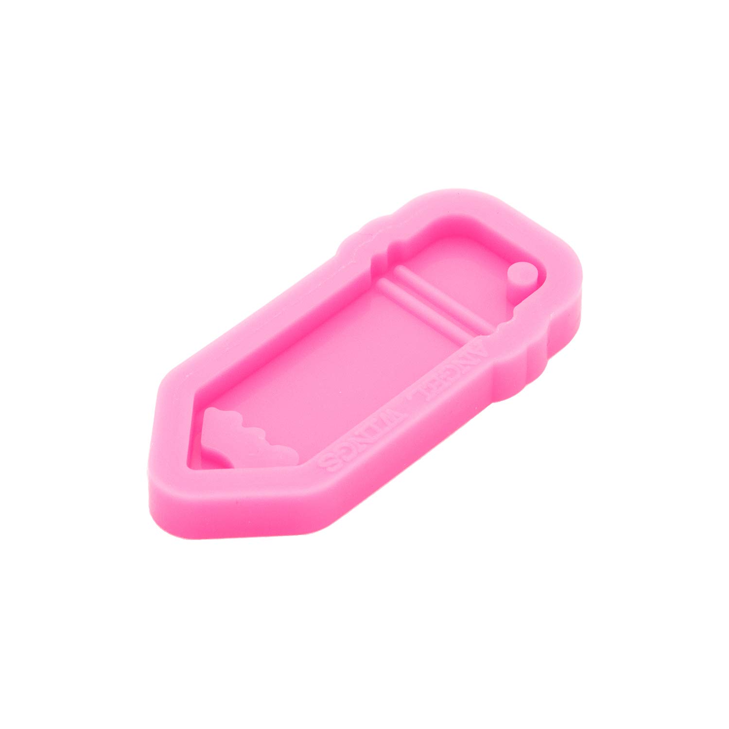 Shiny Glossy Pencil-Shaped Silicone Molds for Polymer Clay & Epoxy Resin Jewelry Making - DIY Keychain, Necklace & Craft Molds - Perfect for Handmade Gifts, DIY Projects & Resin Art Creations