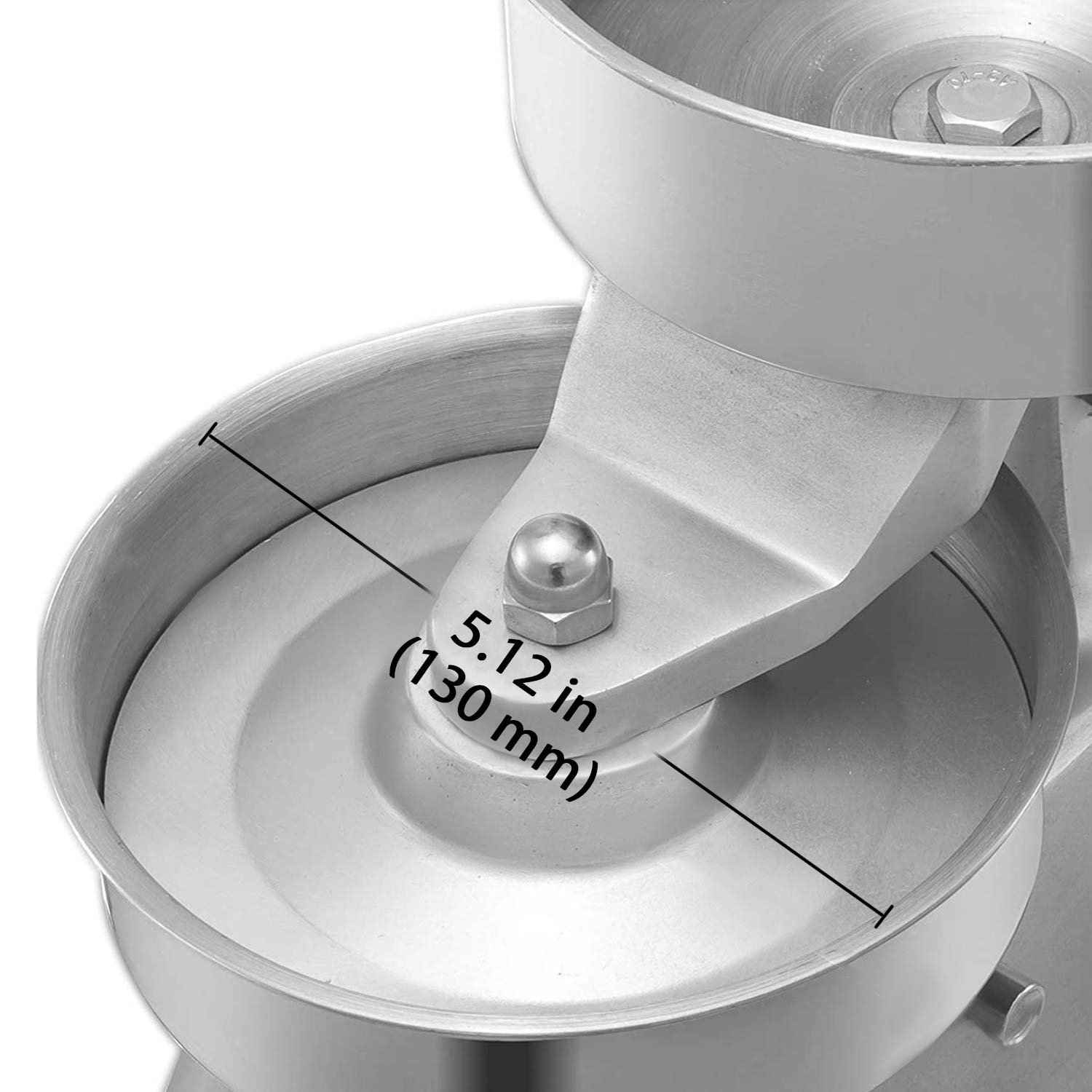 ALDKitchen Hamburger Patty Press - Heavy Duty Stainless Steel Burger Maker with 500 Free Parchment Papers | Perfect for BBQ, Cookouts & Home Kitchen Use