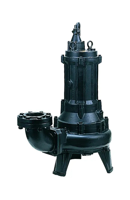 Tsurumi C Series Submersible Wastewater Cutter Pump with Vane Impeller - Heavy Duty Three Phase Sewage Pump for Industrial Wastewater Treatment, Drainage Systems & Flood Control