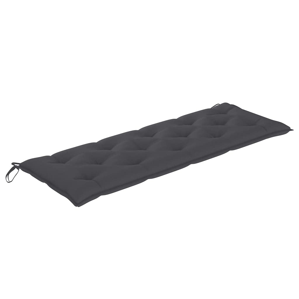 Premium Indoor/Outdoor Chair Cushion - Waterproof Garden Swing Seat Cushion & Recliner Replacement - Durable Patio Furniture Cushion for Swing Chairs, Lounge Chairs & Outdoor Seating (Anthracite, 59.1