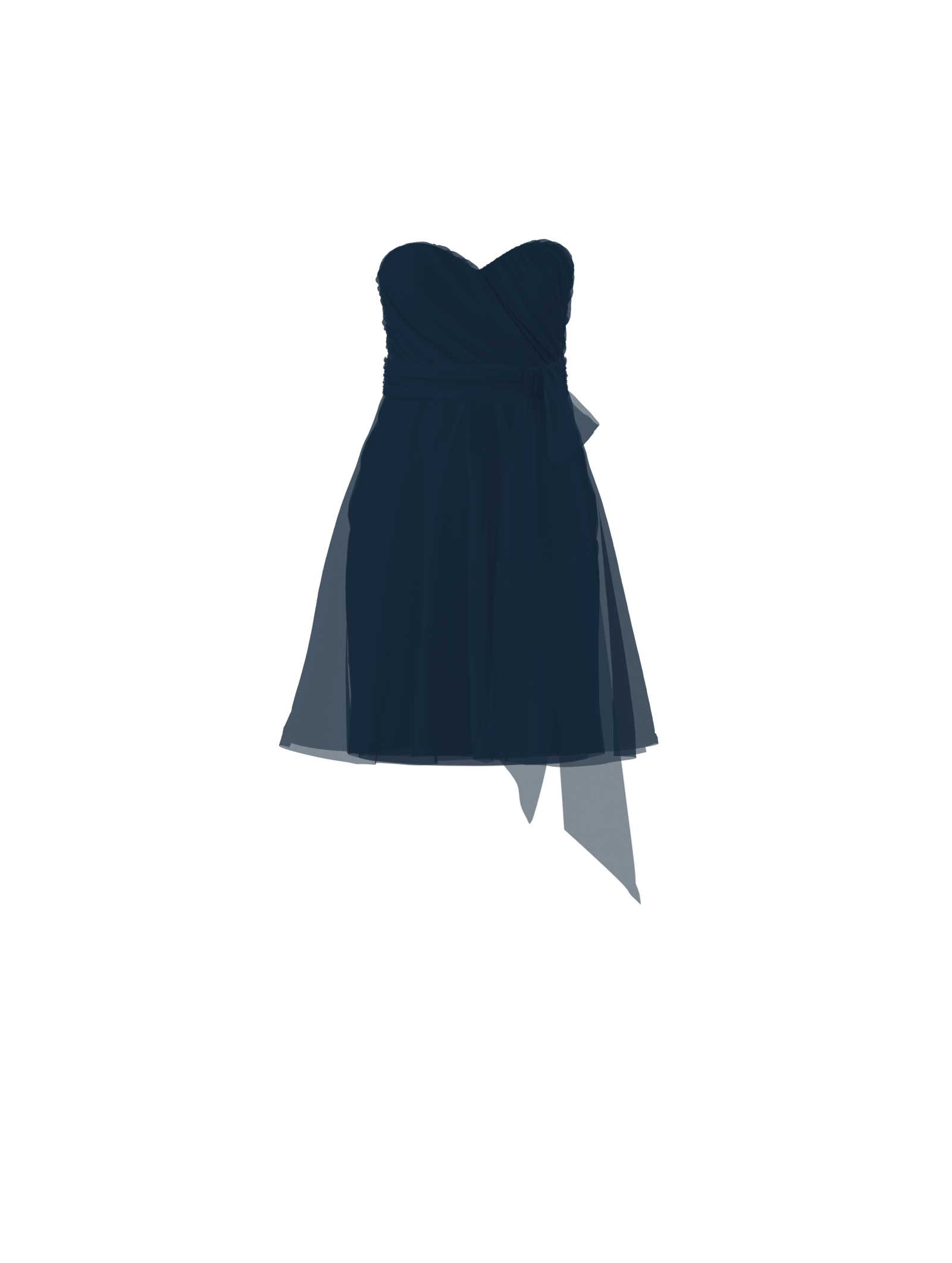 Jaycie Women's Navy Blue Bodice & Carla Skirt Set with Sash Belt - Perfect for Parties, Weddings, and Formal Events