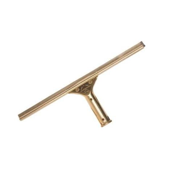 Eureka Brass Squeegee Set (10 to 16 Inch) - Professional Window Cleaning Tools for Home & Commercial Use - Perfect for Glass, Tile, and Auto Detailing