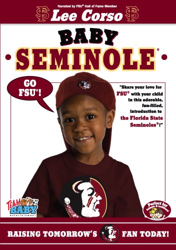 Baby Seminole 'Raising Tomorrow's FSU Fan Today' DVD - Florida State University Football Fan Gift for Newborns & Toddlers - Perfect for Game Day Nursery Decor & FSU Family Traditions