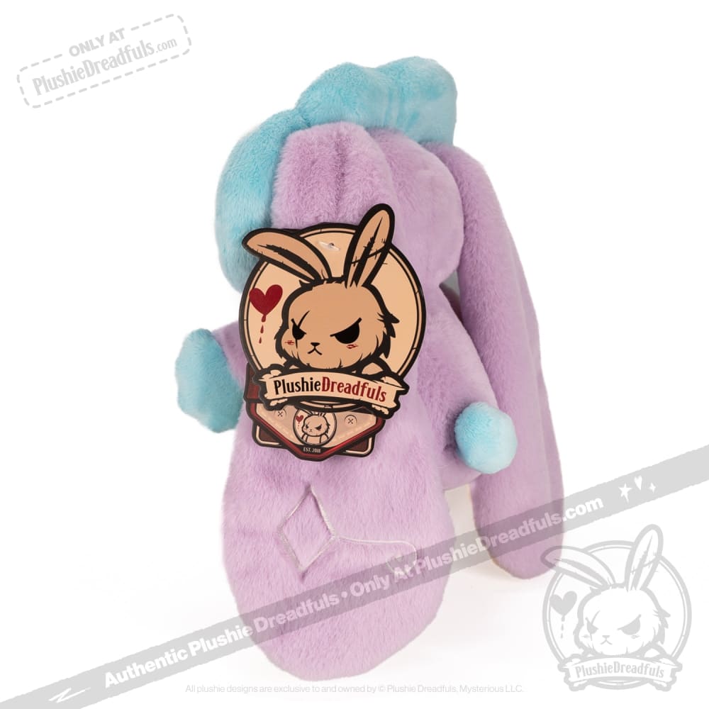 Plushie Dreadfuls Overthinking Bunny - Soft Stuffed Animal Toy for Anxiety Relief & Emotional Support | Cute Stress Relief Plush for Adults & Kids | Perfect for Therapy, Gifts, and Comfort
