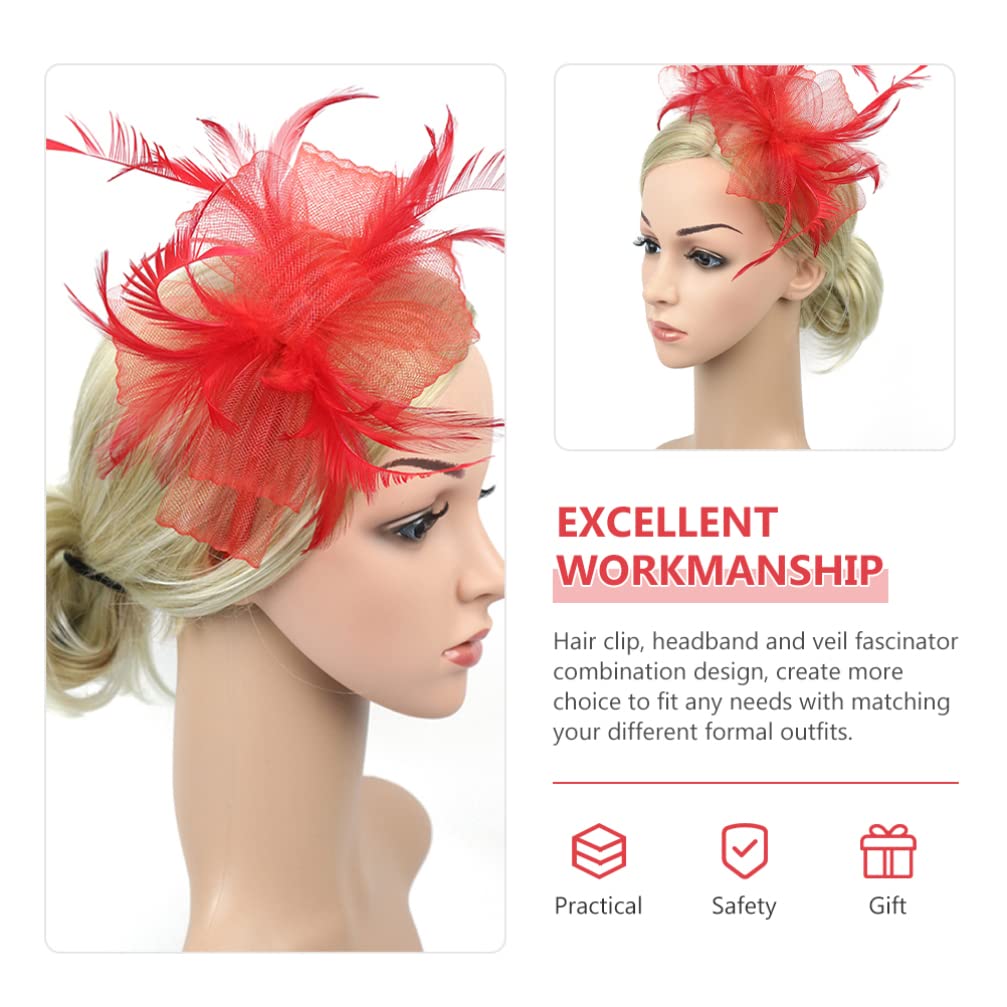 Elegant Black Mesh Fascinators Hat Headband for Women - Perfect for Weddings, Tea Parties, and Special Occasions