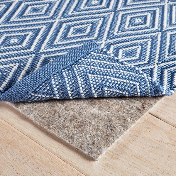 Dash & Albert Spill Stop Rug Pad - Non-Slip Rug Gripper for Hardwood Floors & Tile - Perfect for Living Room, Bedroom & High Traffic Areas
