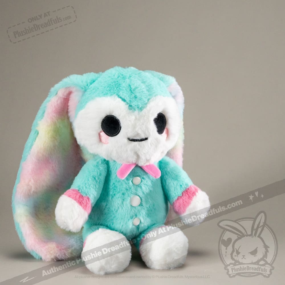 Plushie Dreadfuls Masking Rabbit - Soft Stuffed Animal Plush Toy for Kids, Cute Bunny Collectible for Home Decor & Anxiety Relief | Perfect Gift for Easter, Birthday & Stress Relief