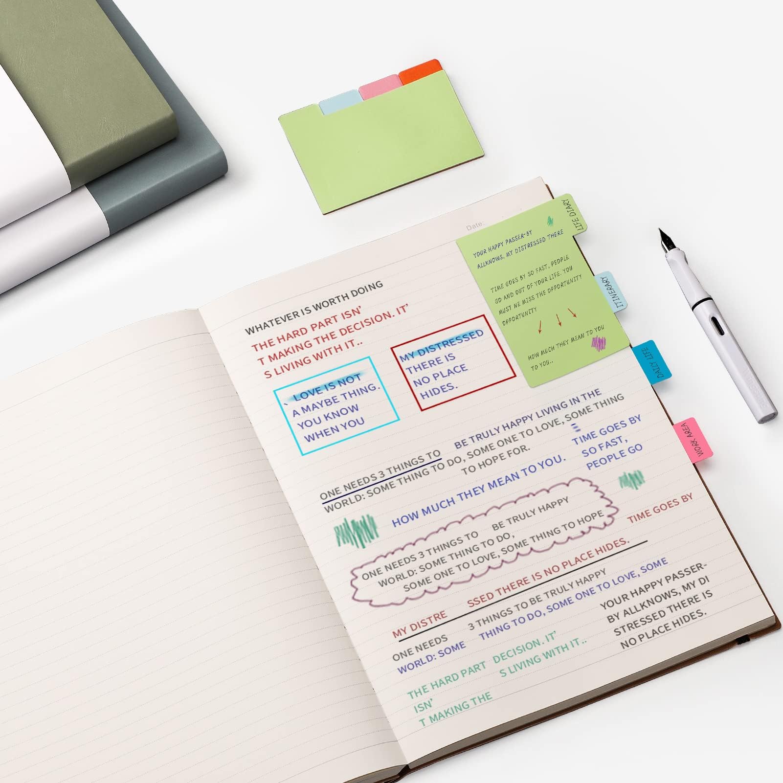 Premium A4 College Ruled Notebook - 8.5
