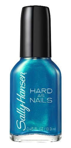 Sally Hansen Hard as Nails Strengthening Nail Polish - Teal Steel (0.45 fl oz) | Long-Lasting Chip-Resistant Formula for Healthy Nails | Perfect for Manicures, Pedicures & Everyday Wear