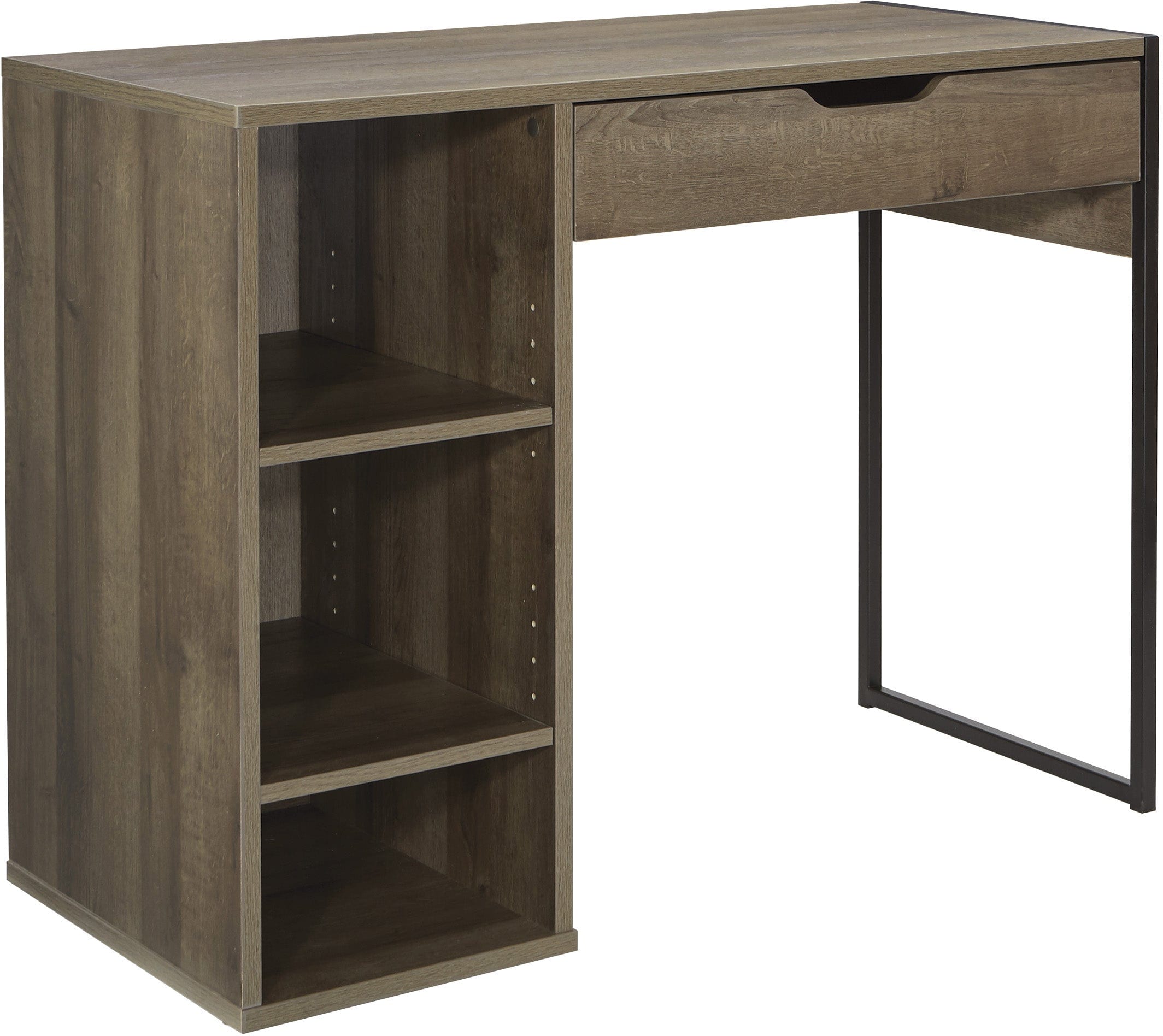 Office Star Ravel 40W Modern Office Desk with Adjustable Height [RV938] - Perfect for Home Office, Study Room & Small Workspaces