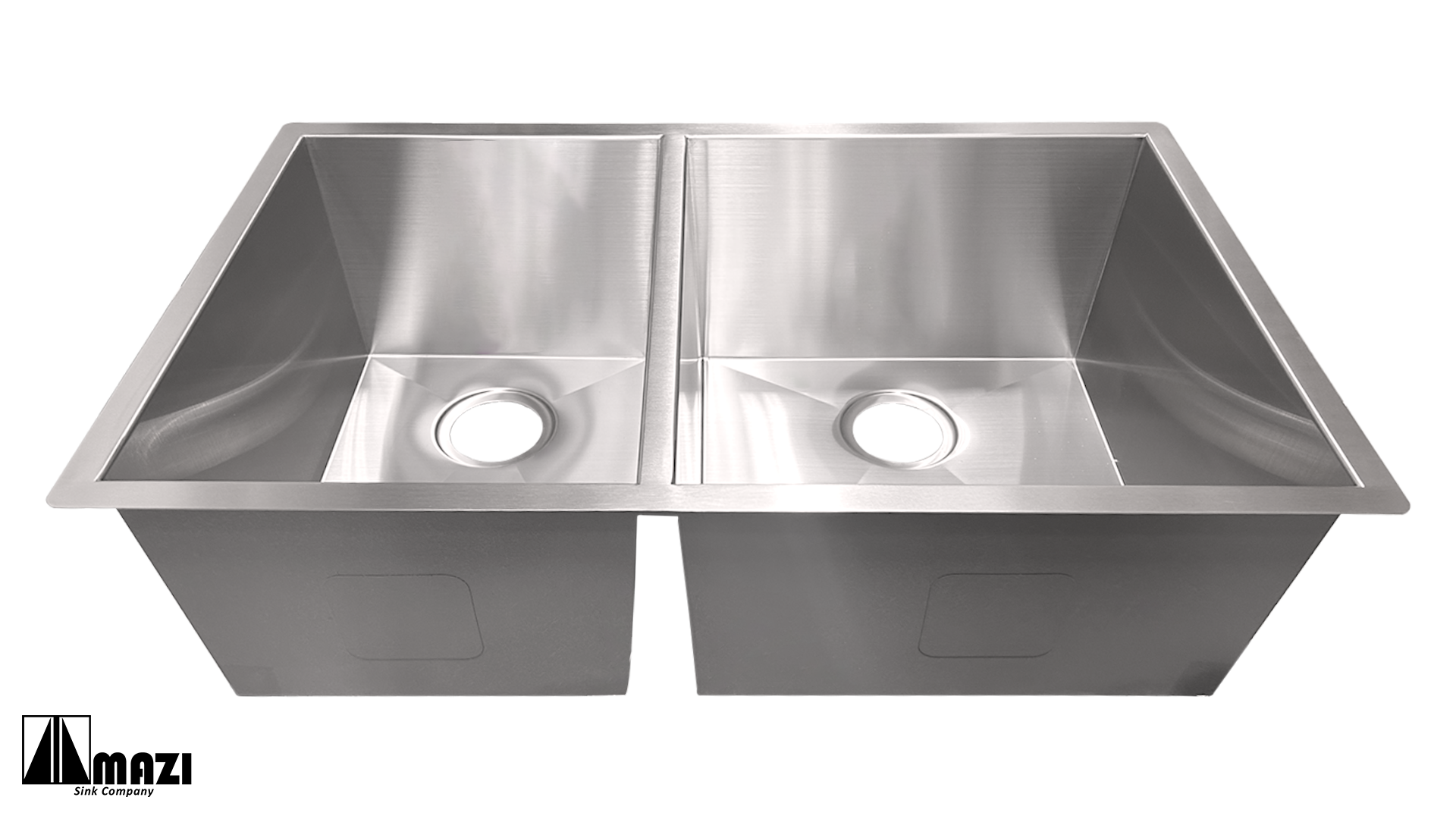 Premium Stainless Steel Handmade Kitchen Sink HBO3320AR - Durable 16 Gauge Undermount Sink for Modern Kitchens | Perfect for Cooking, Washing Dishes & Food Prep