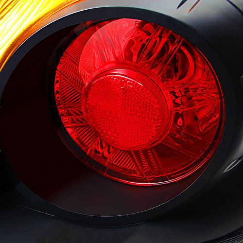 AKKON Replacement Black Headlights & Tail Lights for Nissan Altima 4-Door Sedan (Base/S/SL/SE Models) - Left & Right Set | Perfect for Night Driving & Enhanced Style