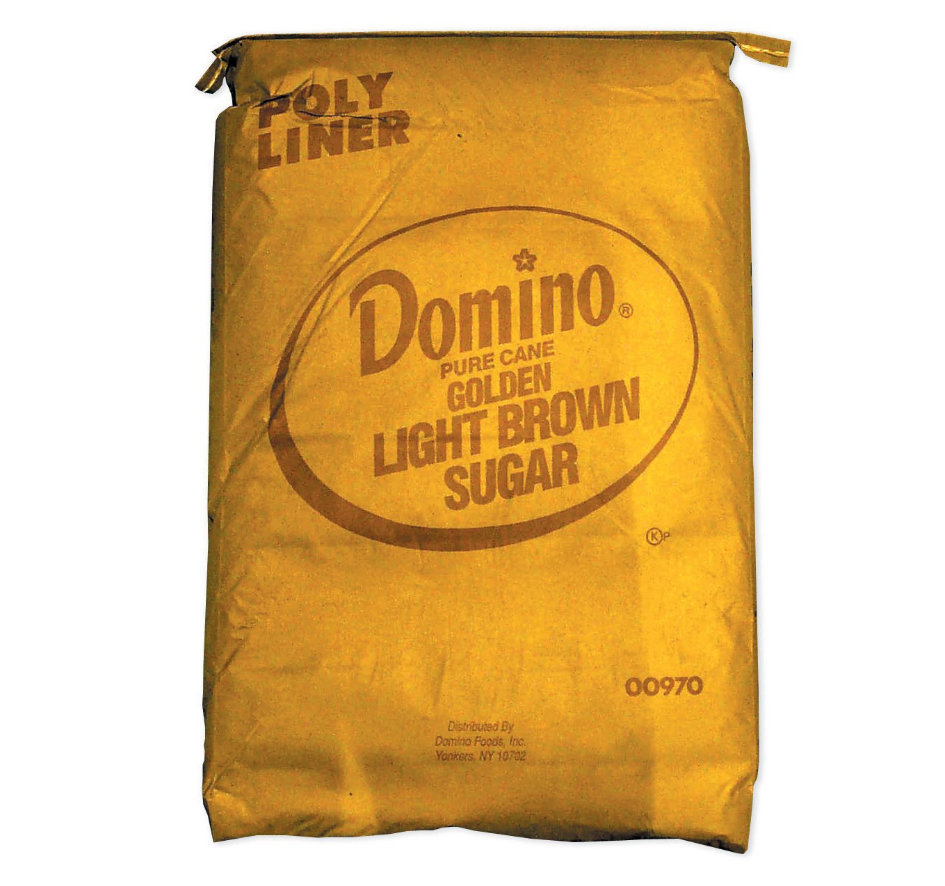 Premium Light Brown Sugar - 50lb Bulk Bag for Baking, Cooking & Coffee | Domino Brand | Perfect for Restaurants, Bakeries & Home Use
