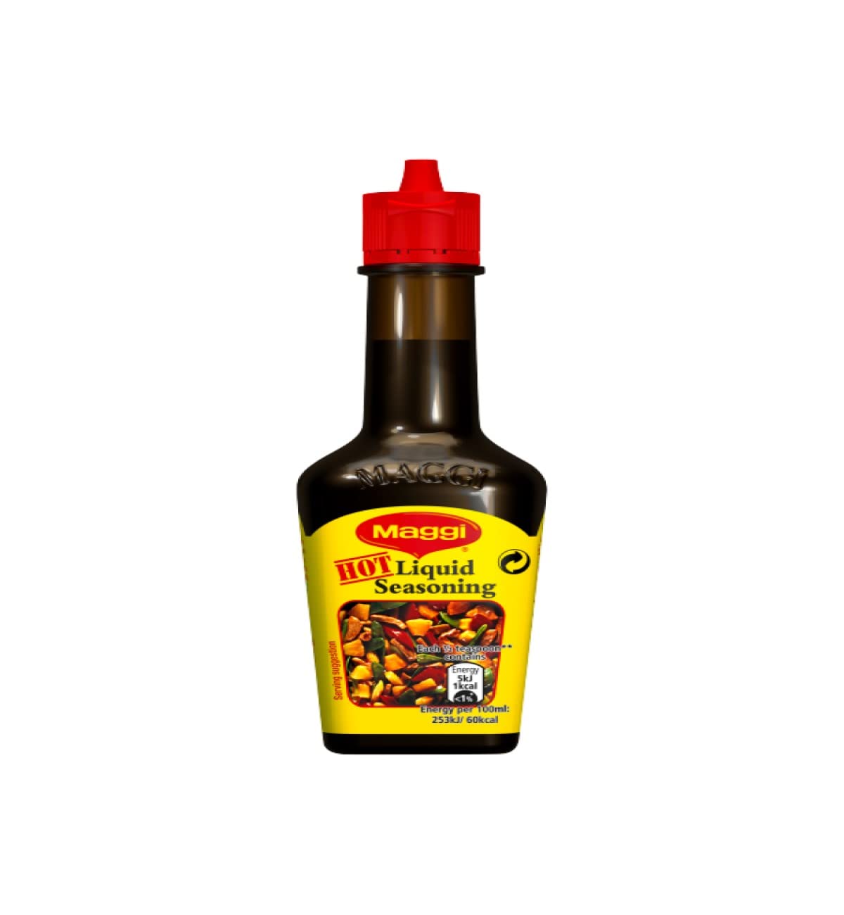 Maggi Hot Liquid Seasoning 100ml - Authentic Asian Flavor Enhancer for Soups, Noodles & Stir-Fry Dishes | Perfect for Home Cooking & Restaurant Use