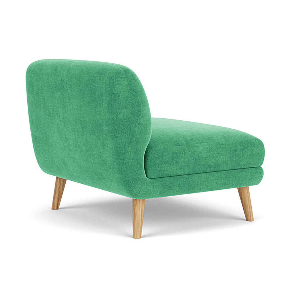 Alfred Fabric Modular Sectional Sofa (Armless) - Modern Living Room Furniture for Small Spaces & Apartments