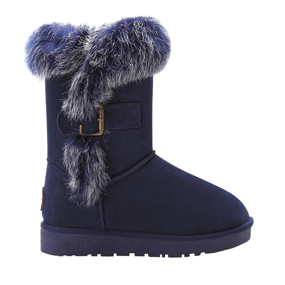 Olyer Women's Comfortable Flat Cotton Boots - Soft & Breathable Slip-On Winter Shoes for Casual Wear, Walking, and Outdoor Activities