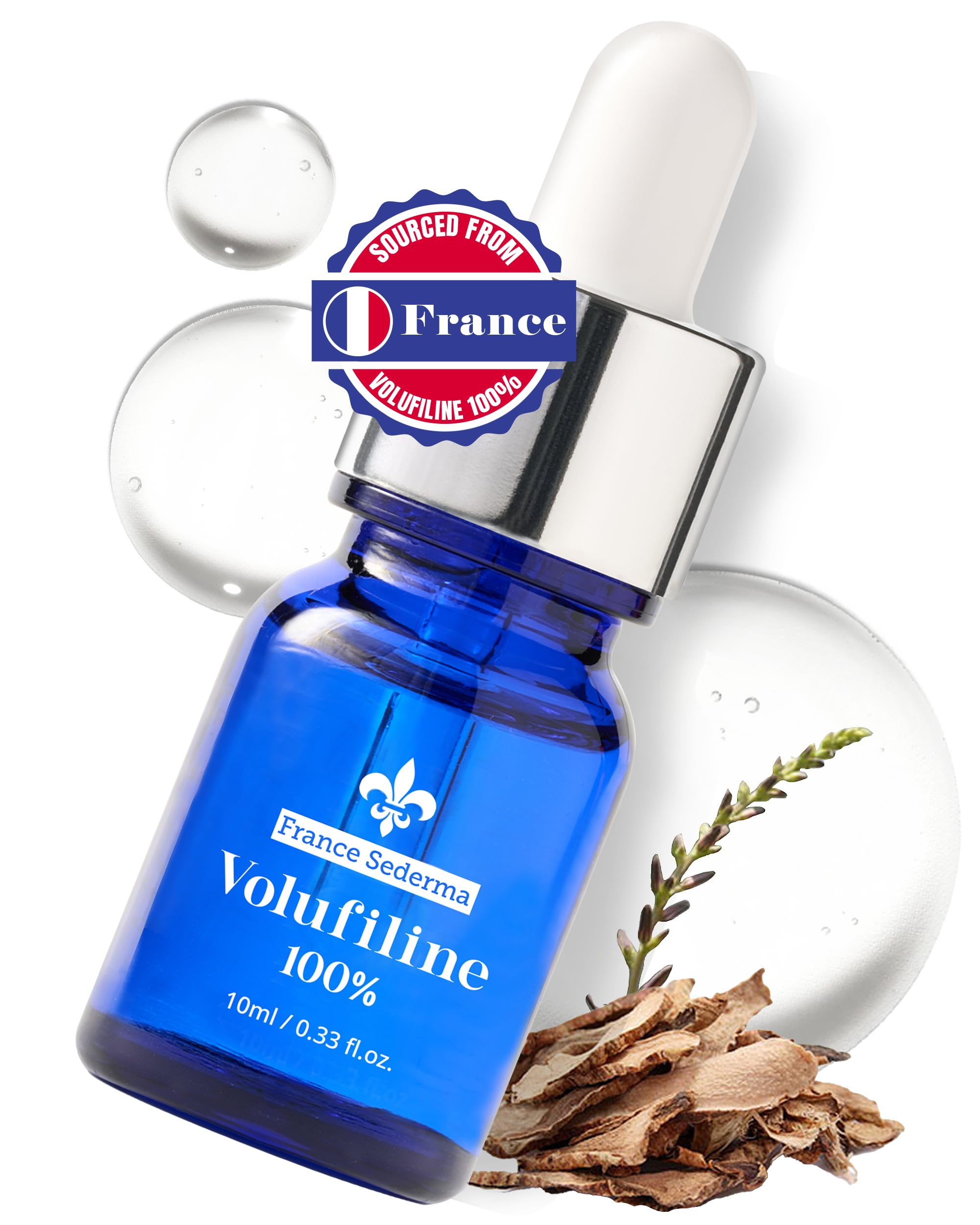100% Volufiline Serum for Face - Advanced Firming & Lifting Facial Ampoule with French Sederma Technology | Intense Hydration & Skin Rejuvenation for Youthful Glow | Perfect for Layering & DIY Skincare Routines | 0.33 fl.oz (10ml) | Ideal for Nighttime Routine, Anti-Aging Treatment & Daily Moisturizing