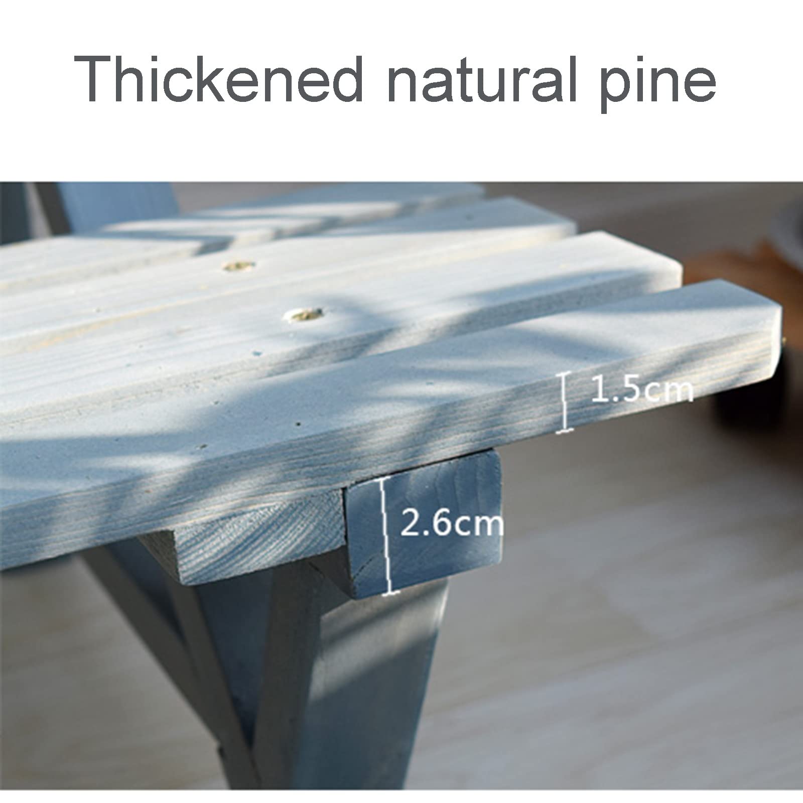 Two-Tier Wooden Plant Stand for Indoor & Outdoor Use - 60x45x46cm White Flower Pot Shelf for Home, Garden, Patio & Balcony | Perfect for Displaying Potted Plants, Herbs & Decorative Greenery