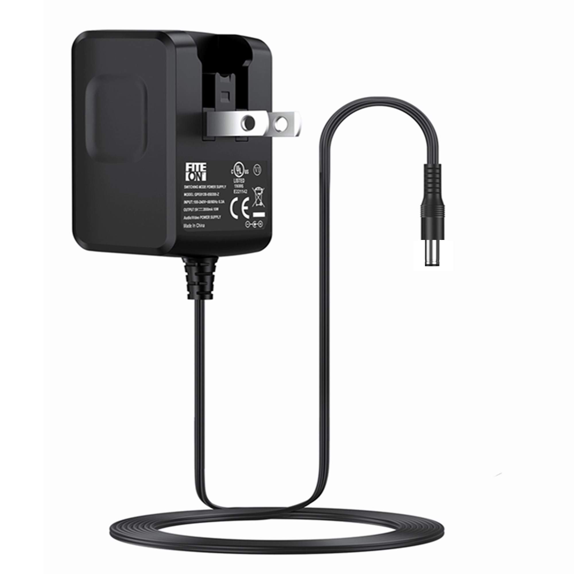 UL Listed AC Power Adapter Charger for Yealink SIP-T56A & T54S IP Phones - Compatible with Office VoIP Phones & Home Business Communication Systems