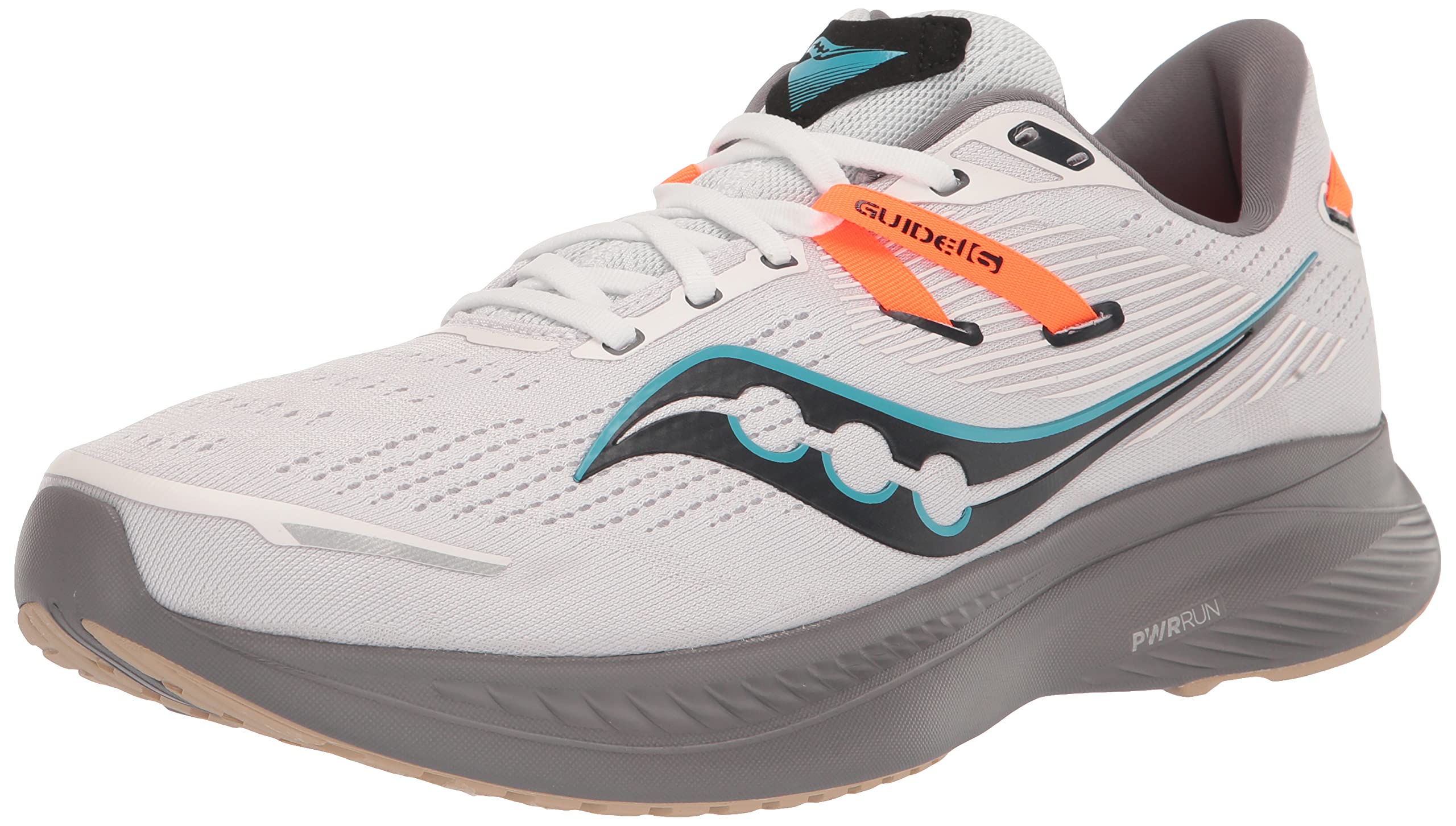 Saucony Men's Guide 16 Running Shoes - Lightweight Cushioned Sneakers for Jogging & Training | Perfect for Road Running, Gym Workouts & Daily Wear