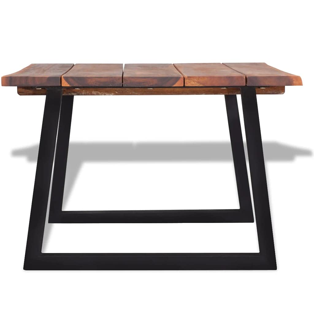 Modern Acacia Wood Coffee Table 43.3