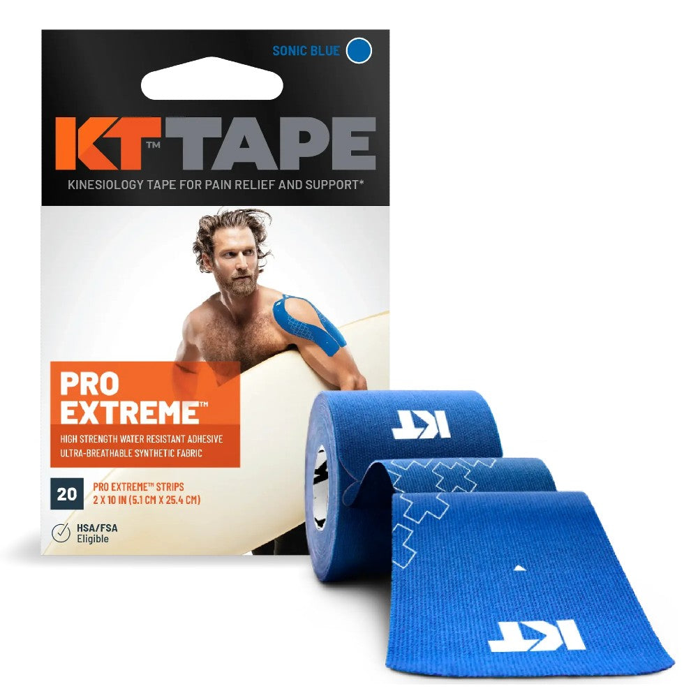 KT Tape Pro Extreme - Premium Elastic Sports Tape for Pain Relief & Injury Support - Ideal for Athletes, Runners & Active Lifestyles