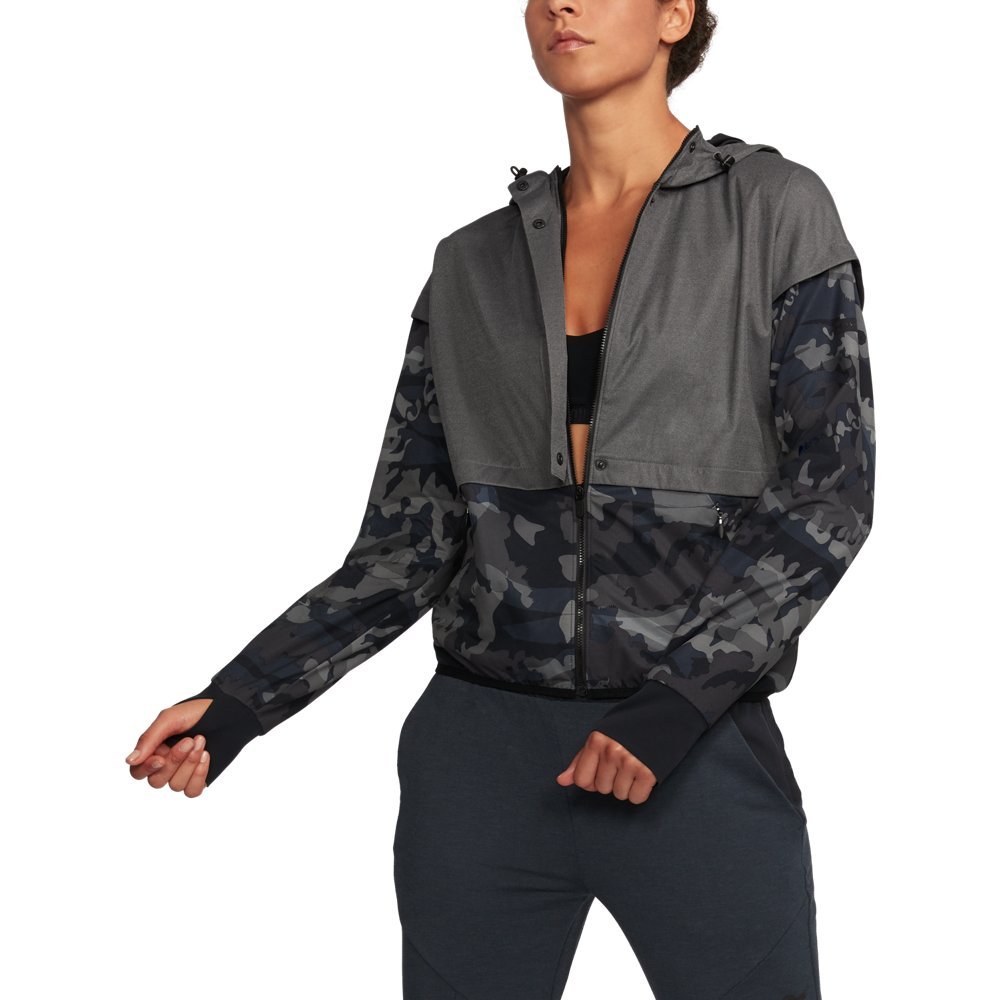 Under Armour UA Unstoppable GORE® WINDSTOPPER® Jacket - Men's Large Black Windproof Running Jacket for Outdoor Sports & Cold Weather Training
