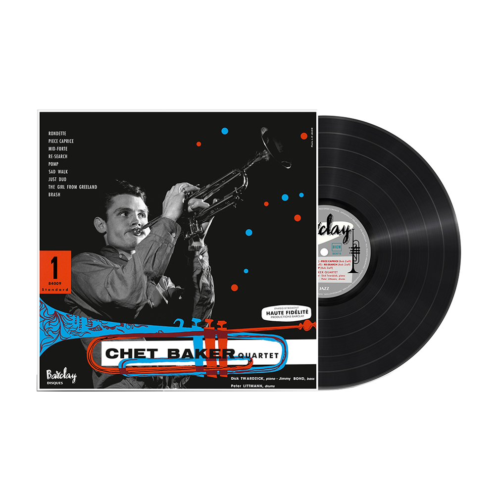 Chet Baker Quartet - Chet Baker in Paris Vol. 1 Vinyl LP Record | Jazz Music Album for Collectors & Audiophiles | Perfect for Relaxing Evenings & Coffee Shop Ambiance