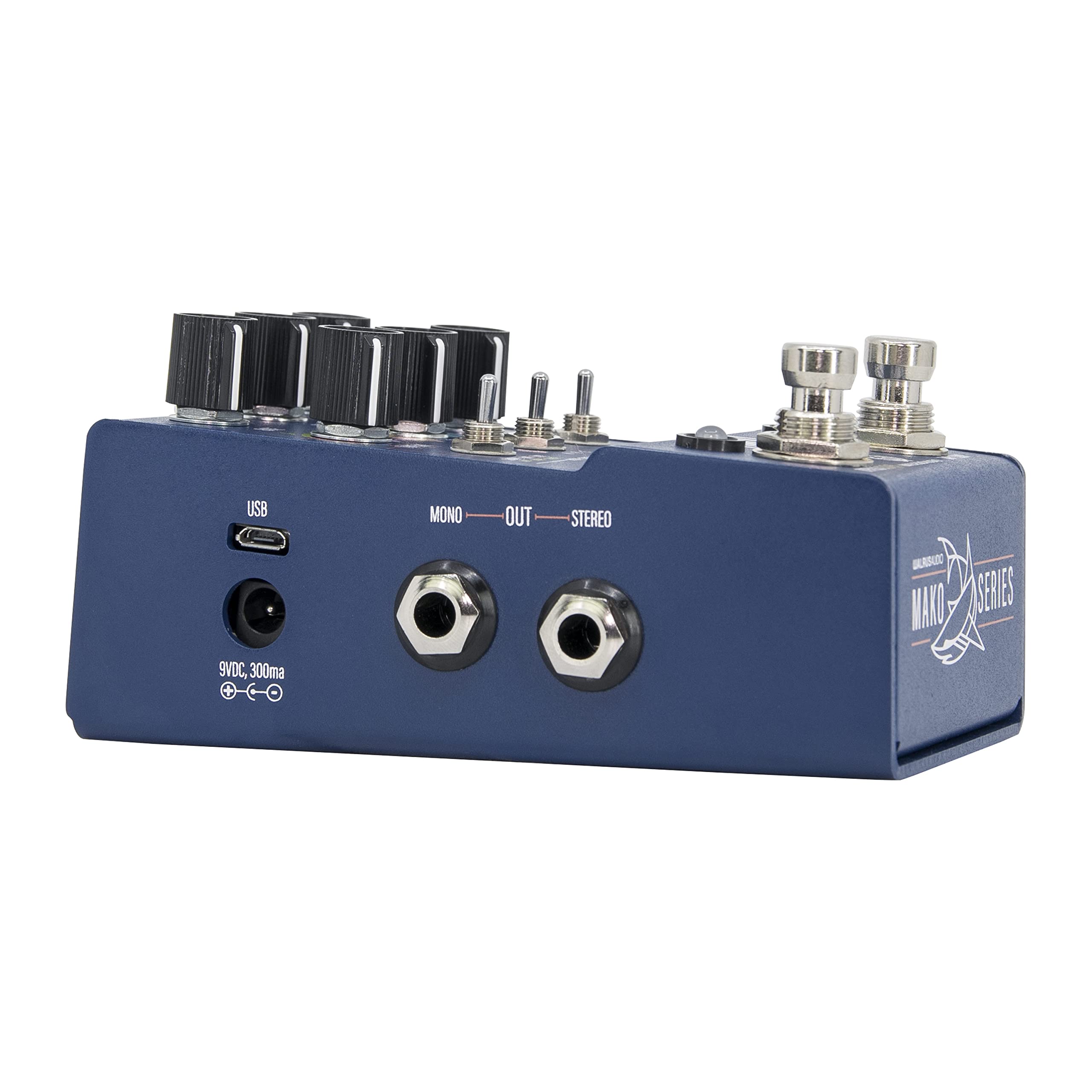 Walrus Audio MAKO Series M1 High Fidelity Modulation Machine Guitar Effects Pedal - Studio & Live Performance Modulation Effects for Guitarists