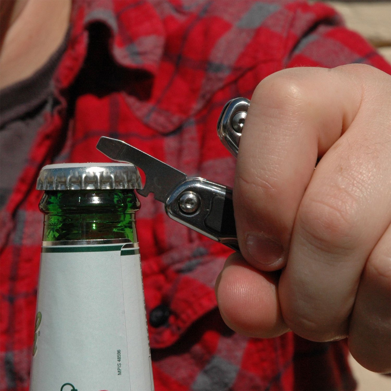 True Utility MultiMate Mini-Tool - 12-in-1 Compact Pocket Knife with Bottle Opener, Screwdriver & More | Perfect for Camping, Hiking, Survival Kits & Everyday Carry (EDC)