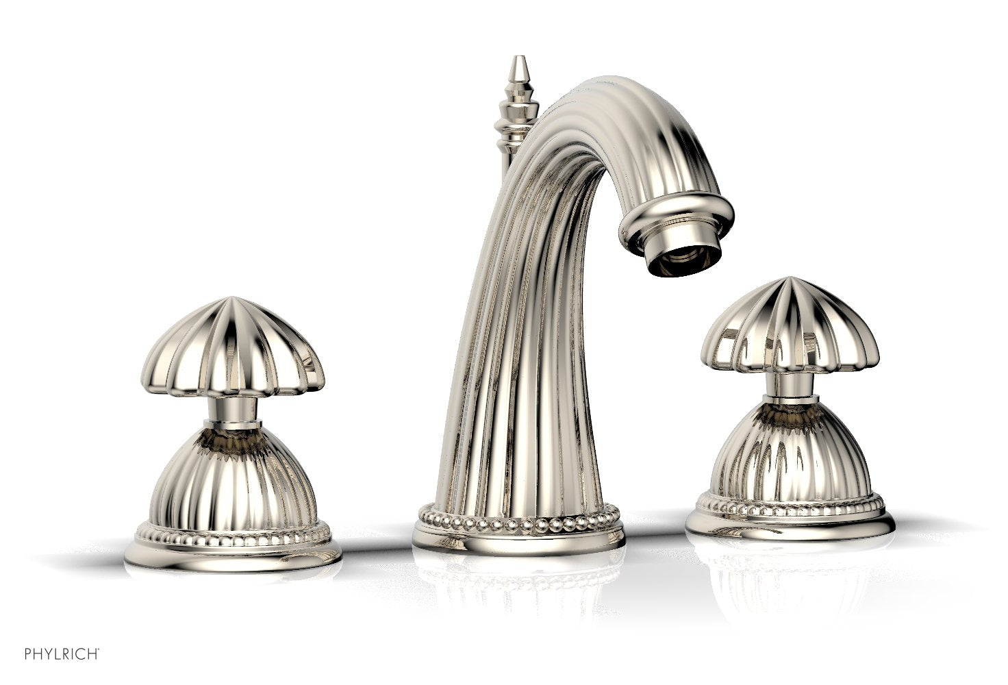 Premium Georgian & Barcelona Widespread Bathroom Faucet K361 - Elegant 8-Inch Centerset Sink Faucet for Modern Vanities & Powder Rooms