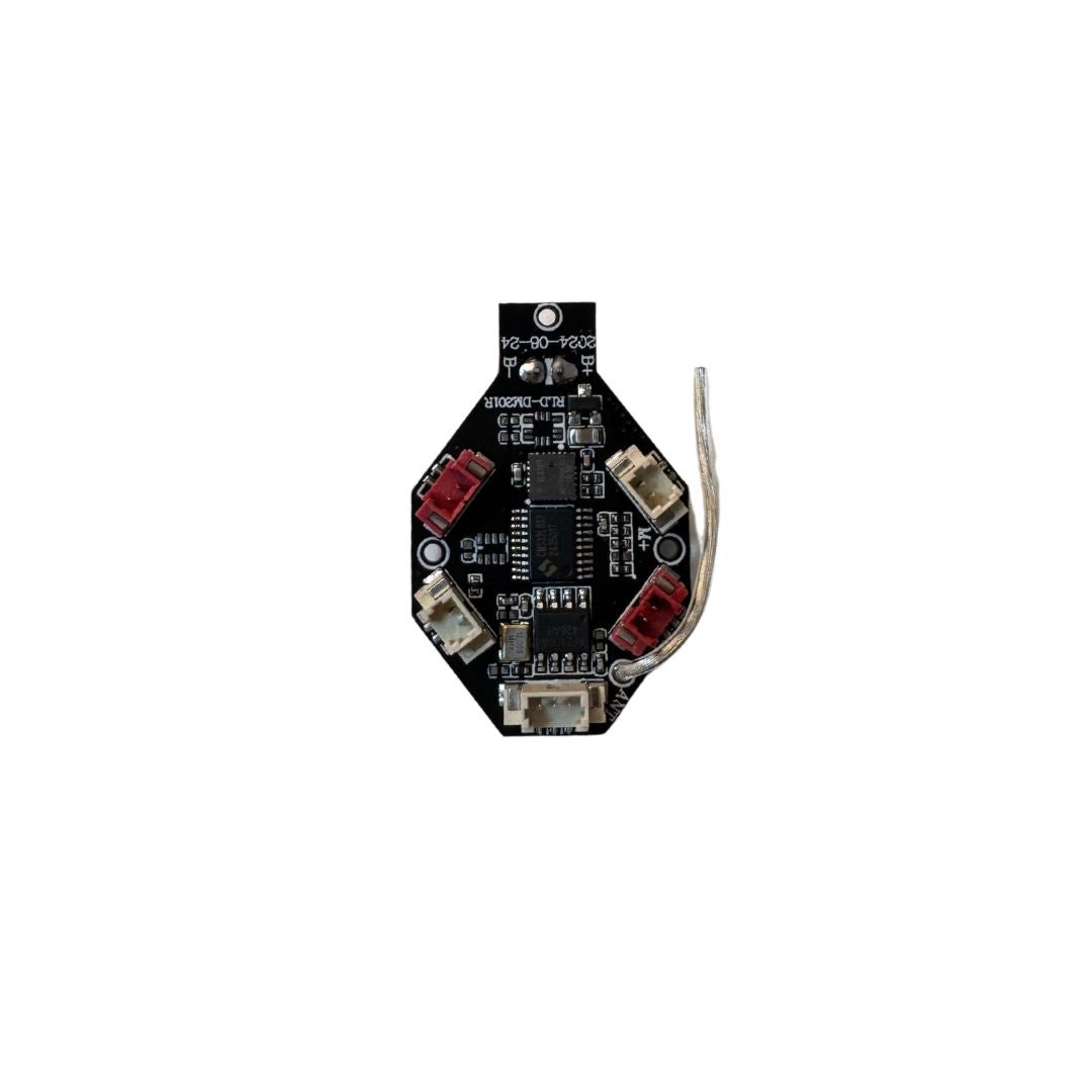 Makerfire Armor Blue Bee FPV Drone Kit - 65mm Mini Racing Drone with Altitude Hold, Headless Mode & One Key Return - Perfect for Indoor FPV Racing, Aerial Photography and RC Quadcopter Training
