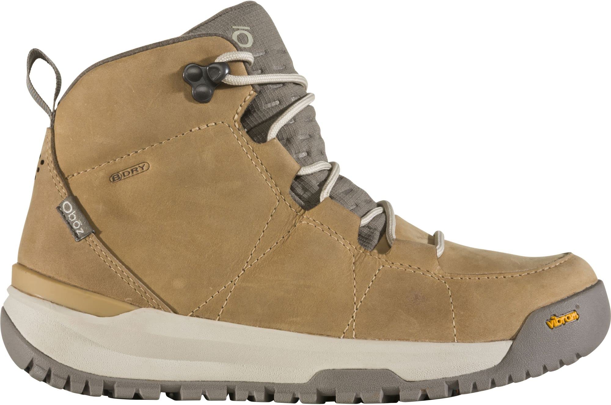 Oboz Sphinx Mid Insulated B-Dry Waterproof Hiking Boots for Women - Iced Coffee Size 10 | Warm Winter Trekking & Outdoor Adventure Footwear