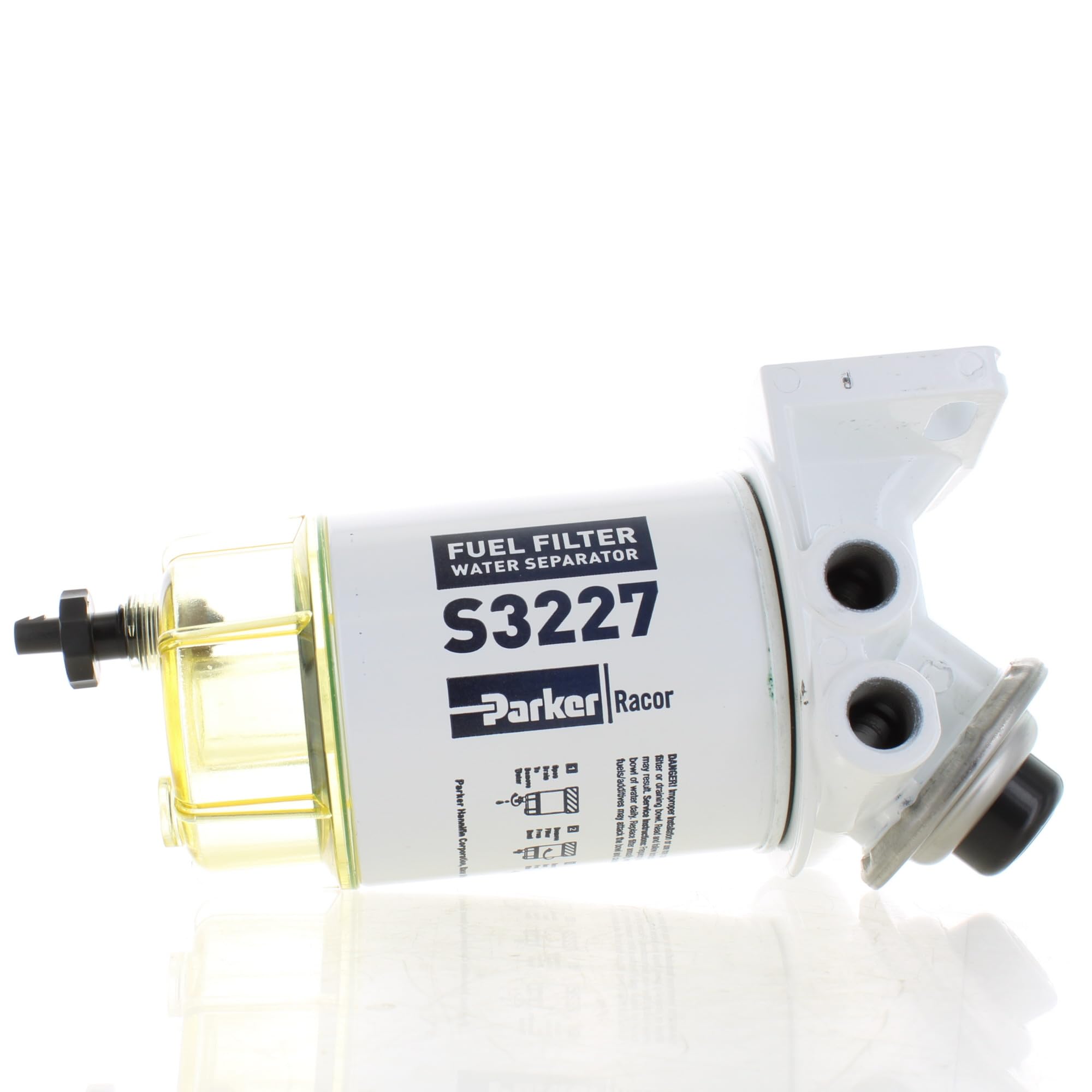 Racor Gas Fuel Water Separator Filter Assembly - High Efficiency Replacement for Marine, RV, and Industrial Engines - Perfect for Off-Road, Boating, and Heavy-Duty Applications