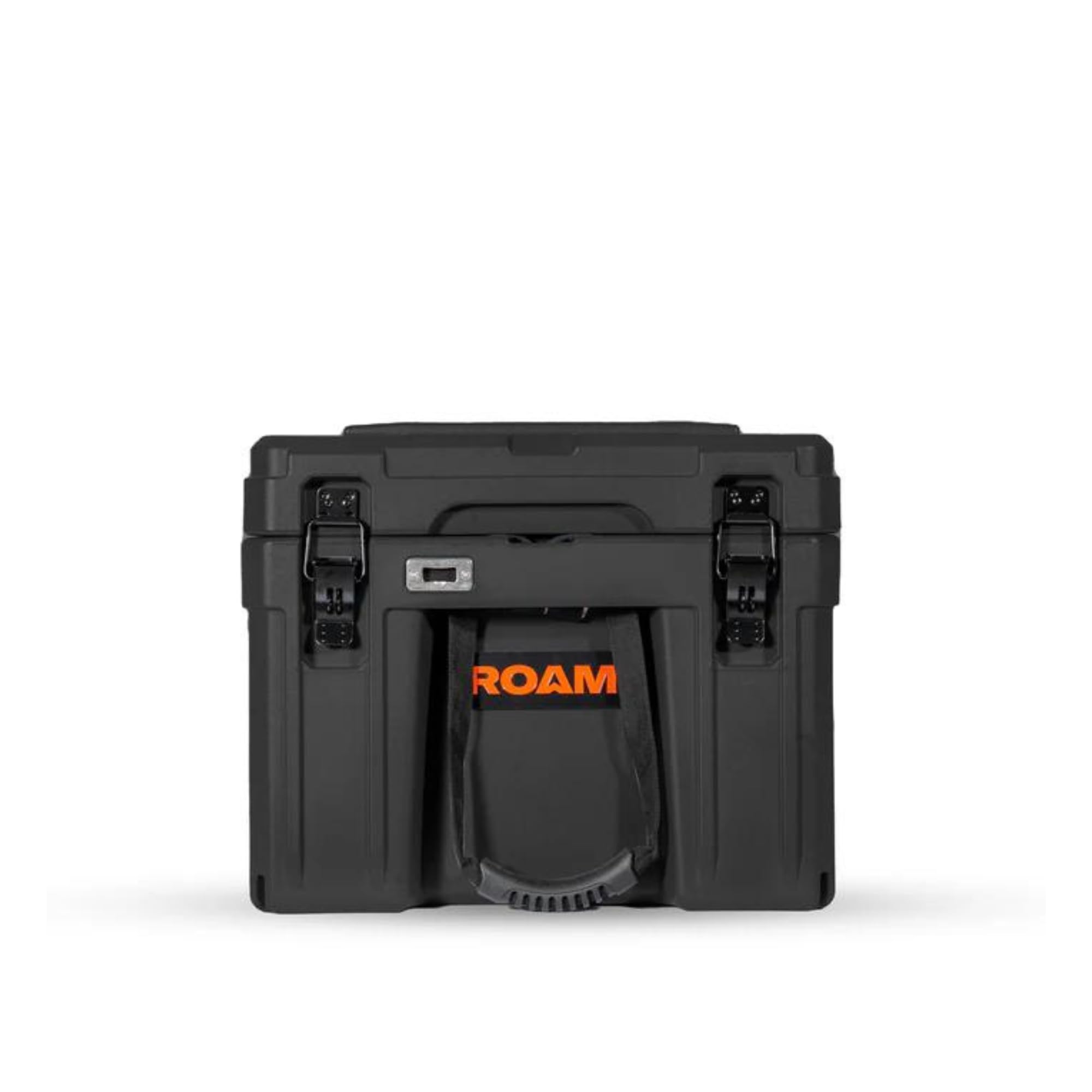 Roam Rugged Case Cargo Box - 86L Lockable LLDPE Rooftop Storage Container for Camping, Overlanding & Truck Bed Organization | Waterproof Black Cargo Carrier for Outdoor Gear, Sports Equipment & Travel Accessories | Perfect for Road Trips, Adventure Travel & Off-Road Expeditions