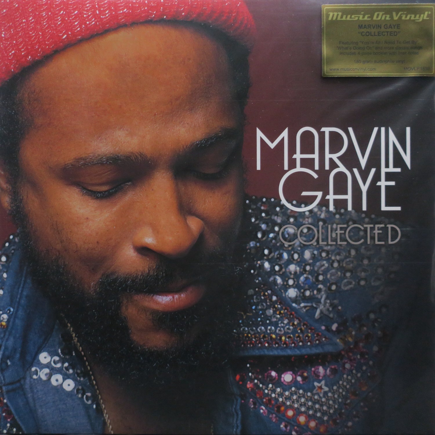 Marvin Gaye 'Collected' 180g Vinyl 2LP Record - Classic Soul Music for Vinyl Collectors & Audiophiles - Perfect for Home Listening & Music Enthusiasts