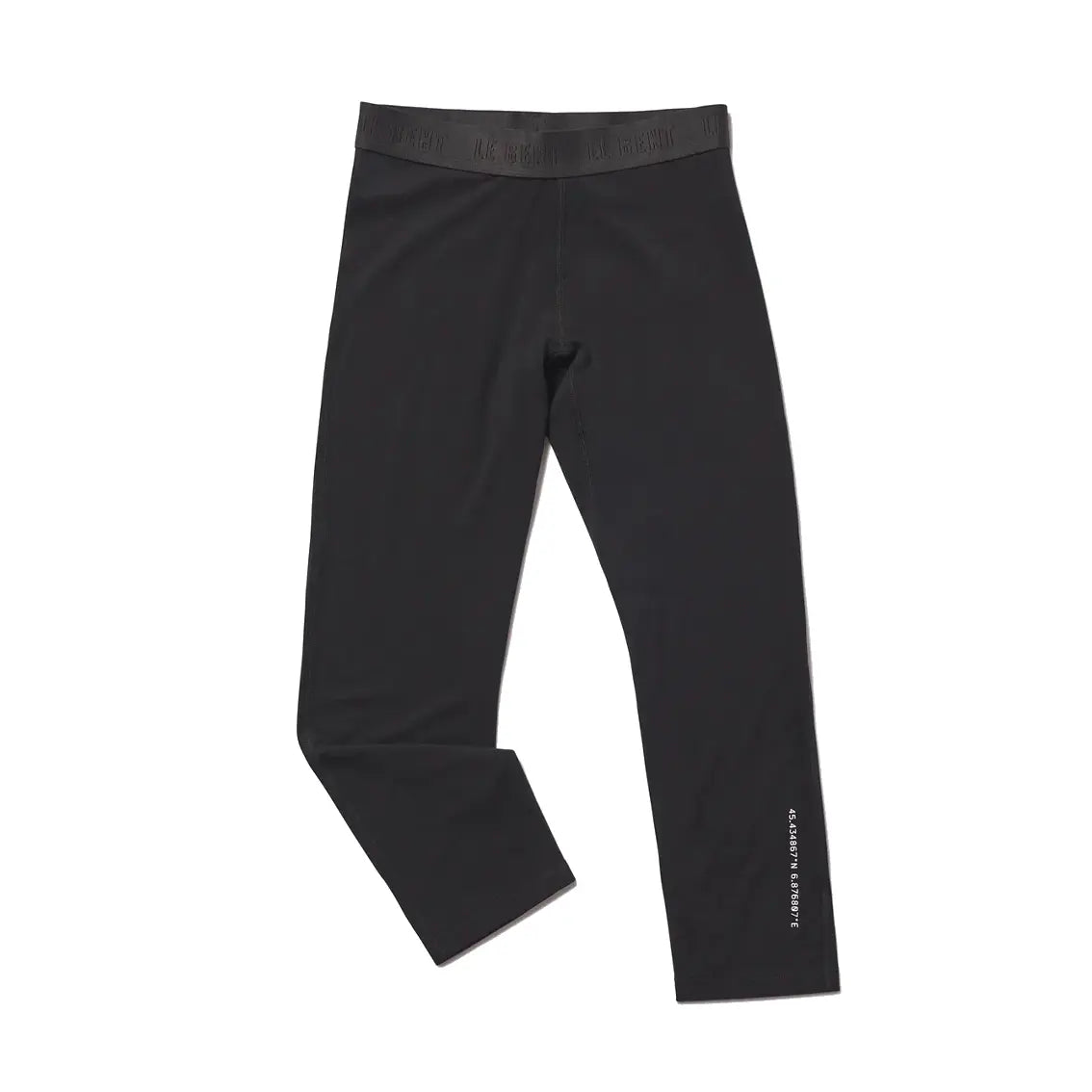 Women's Le Bent Core 200 3/4 Length Leggings - Black | High-Waisted Yoga Pants for Running, Gym & Everyday Wear