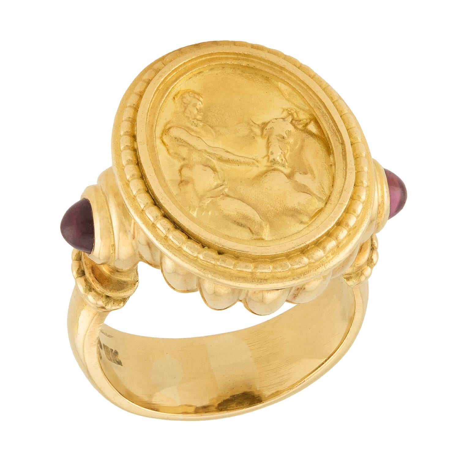 18K Gold Tourmaline Ring for Women - Luxury Handmade Gemstone Jewelry - Elegant Gift for Birthday, Anniversary & Special Occasions