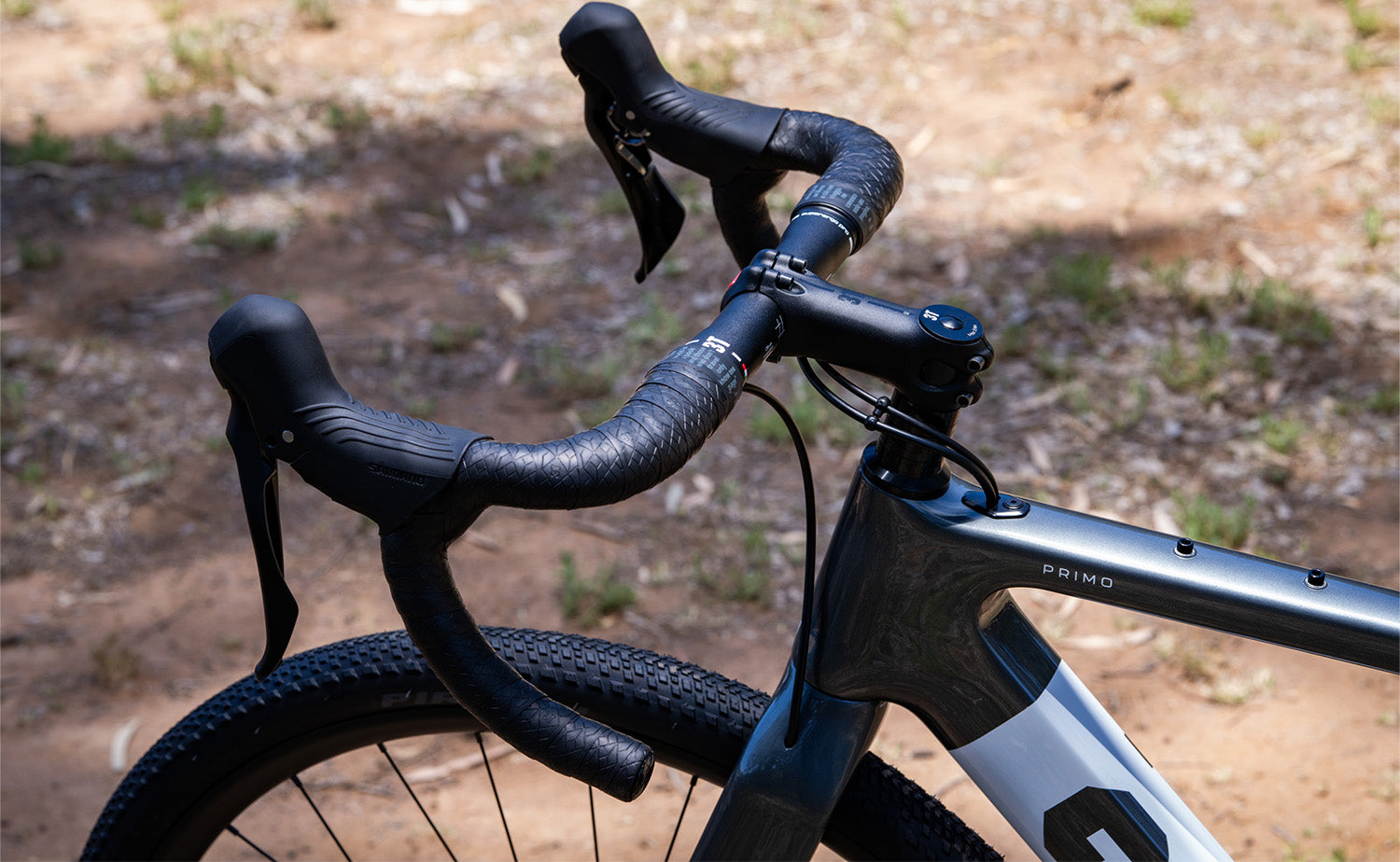 3T Primo GRX 1x12 700c Gravel Bike - Lightweight Carbon Frame, Shimano GRX Groupset - Perfect for Adventure Riding, Commuting & Off-Road Trails
