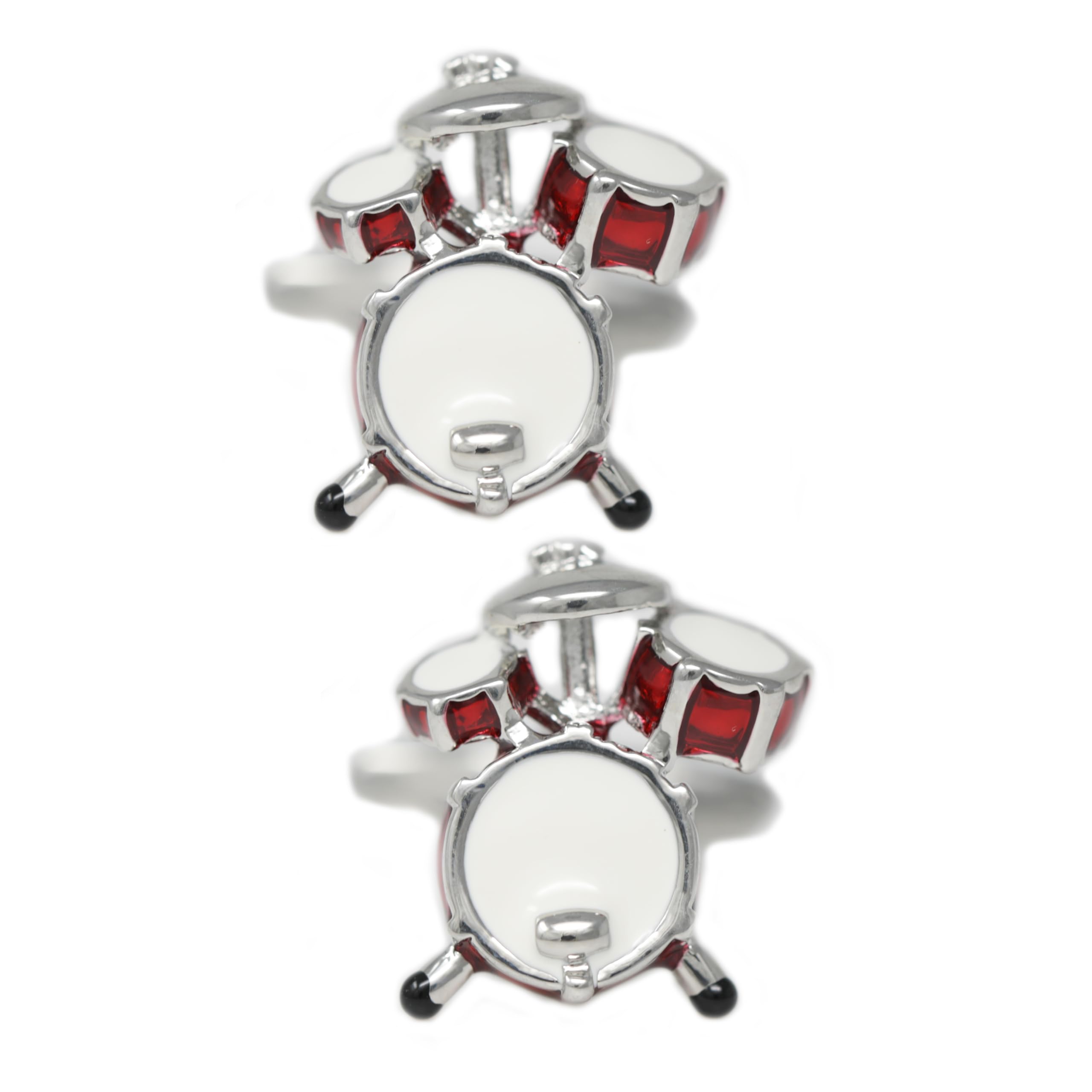 Stylish Musical Instrument Cufflinks for Men - Perfect Father's Day & Birthday Gift - Elegant Cuff Links in Gift Box - Ideal for Weddings, Proms & Formal Events